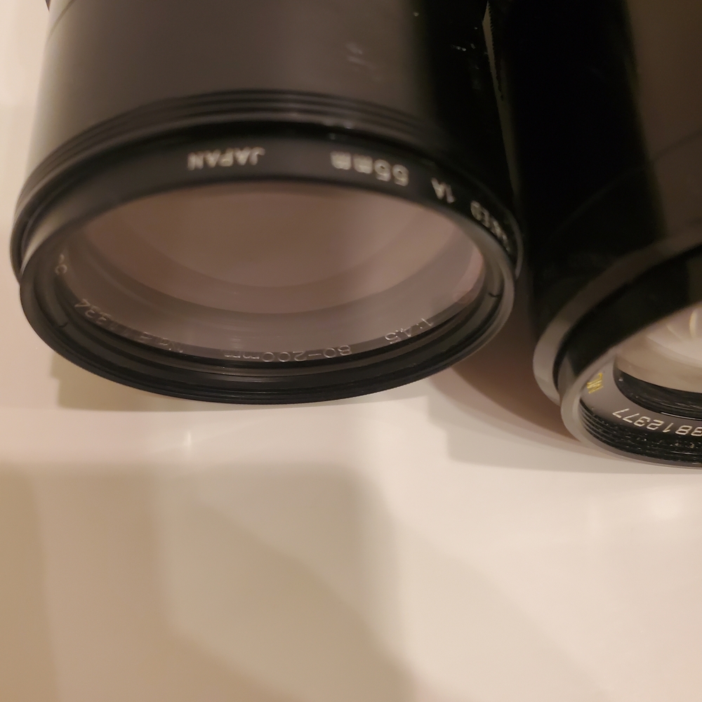 Black Camera Lens Set - Picture 5 of 7